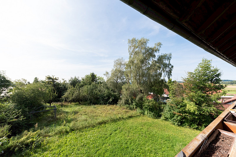 Balkonausblick nach Süden